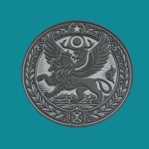 Kerberos Mythological Creature Medallion Kerberos 3d Print Model