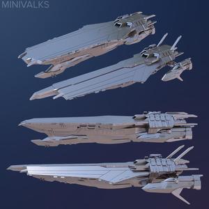1/4000 Enterprise Class Space Carrier (Macross Delta)