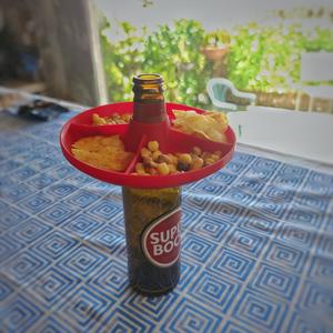 Universal Beer Snacks Holder