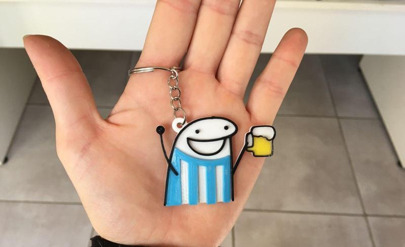 keychain meme flork argentina