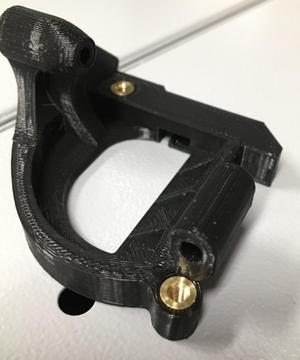 Replicator 2 Active Cooling Fan Mount w/Threaded Inserts