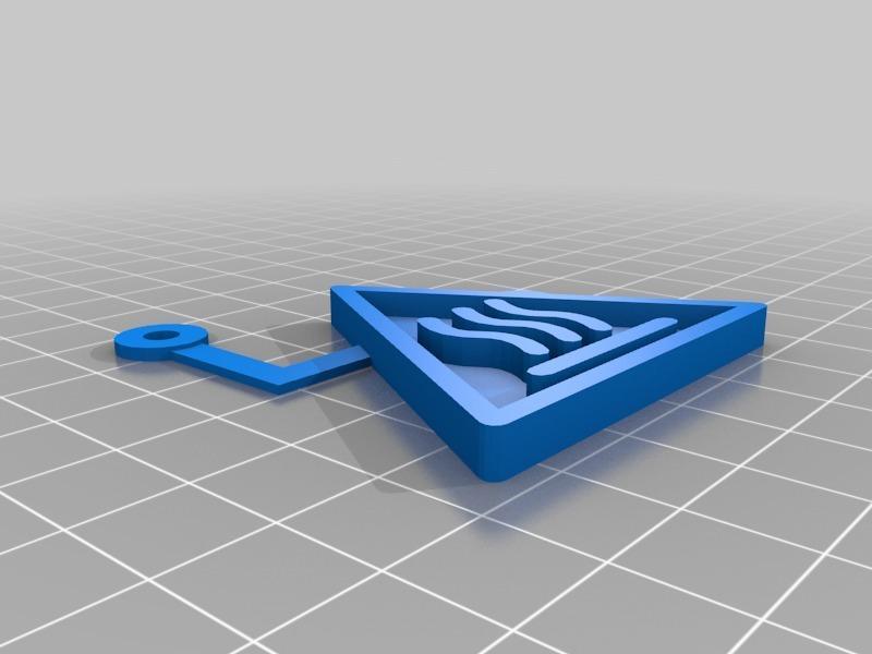 Heat warning sign(designed for Makibox)