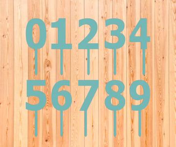 Numbers cake toppers - numbers birthday cakes - Cake