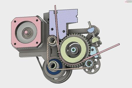 DAG Gear Belt Extruder