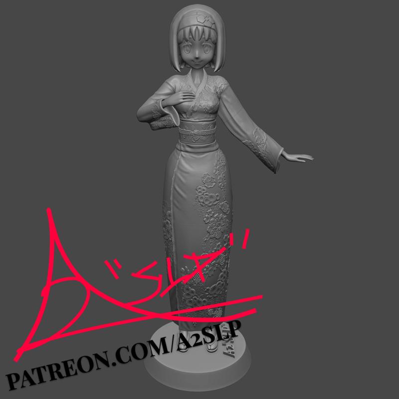 Erika kimono+Swimsuit 2in1