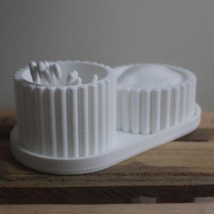Container : Cotton Swab & Cotton Swab Holder