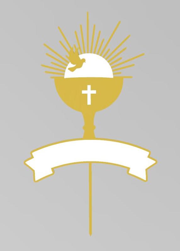 Cake Topper Communion / Topper for Communion