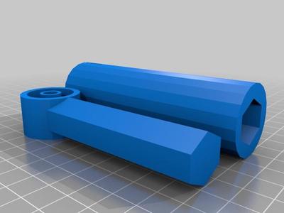 Metal Detector Coil Arm Part and extension bar Version 2.0