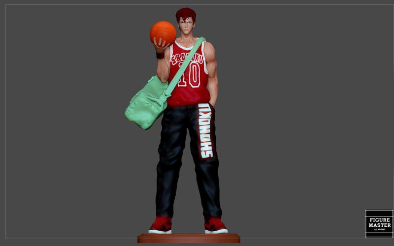 SAKURAGI SPORTS WEAR SLAMDUNK BASKETBALL PLAYER ANIME 3D PRINT