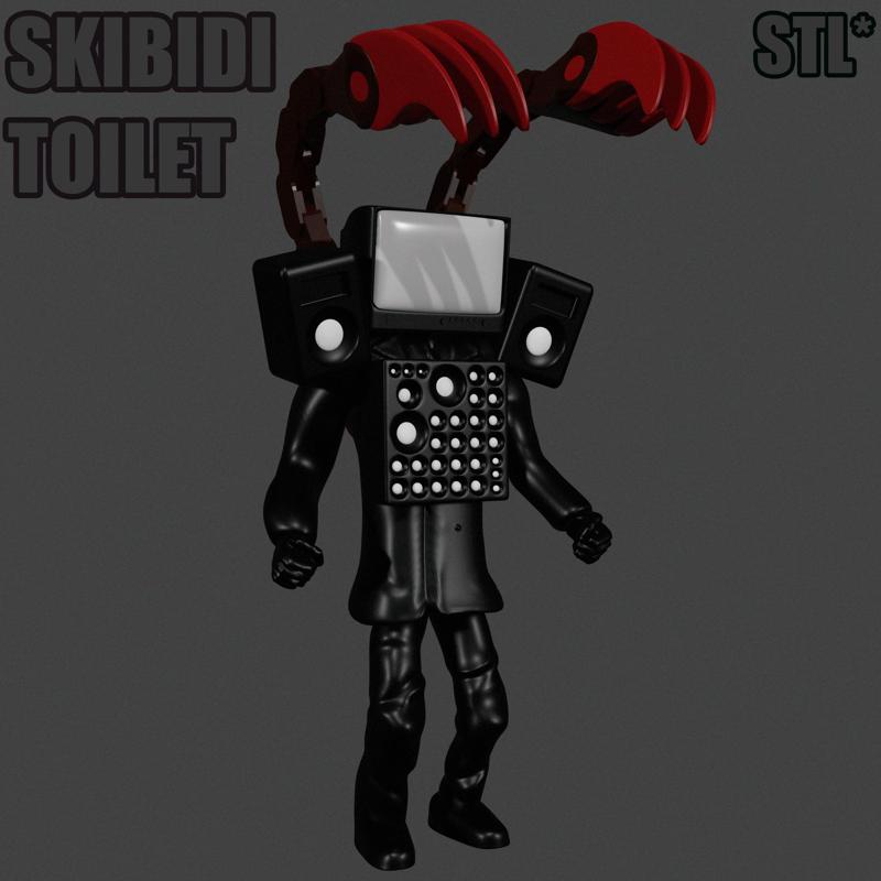 TITAN TV MAN SKIBIDI TOILET | 3D FAN ART