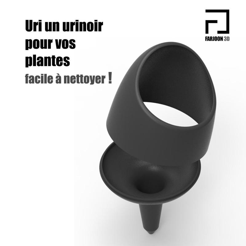 Urinal to be planted-Uri1