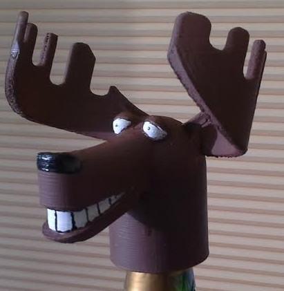 Moose Bottle Topper