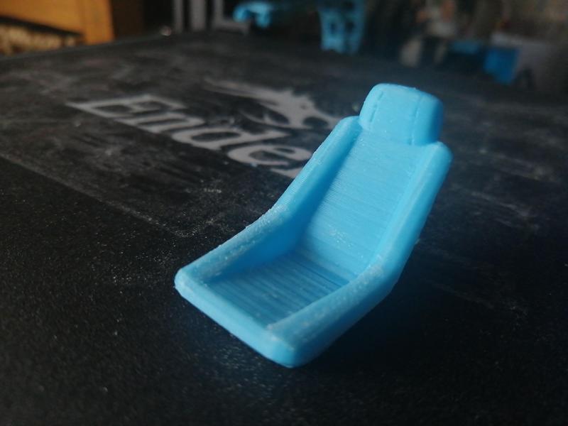 Classic Buggy Bucket Seat 1:24 & 1:25 Scale