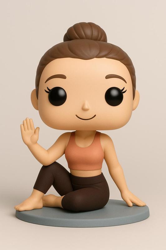 Funko Pop Yoga Matsyendrasana, lord of the fishes pose
