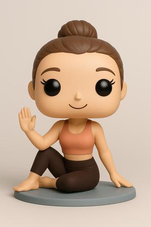 Funko Pop Yoga Matsyendrasana, lord of the fishes pose