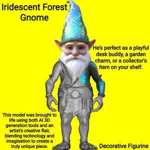 Iridescent Forest Gnome