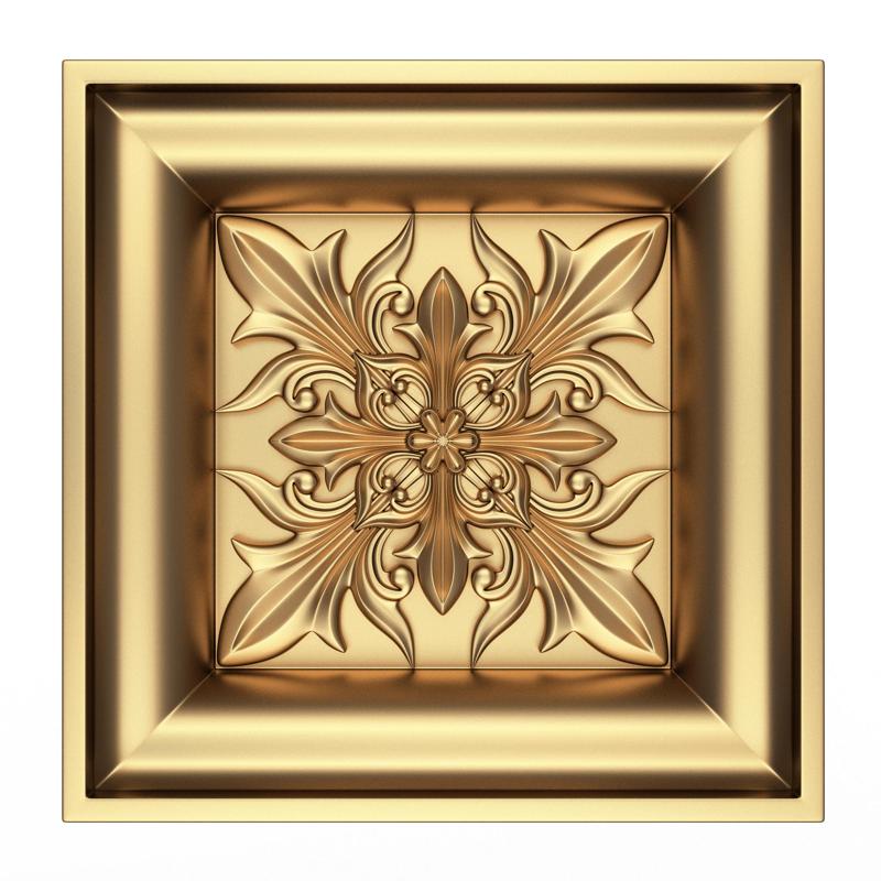 Carved Ceiling Tile 010