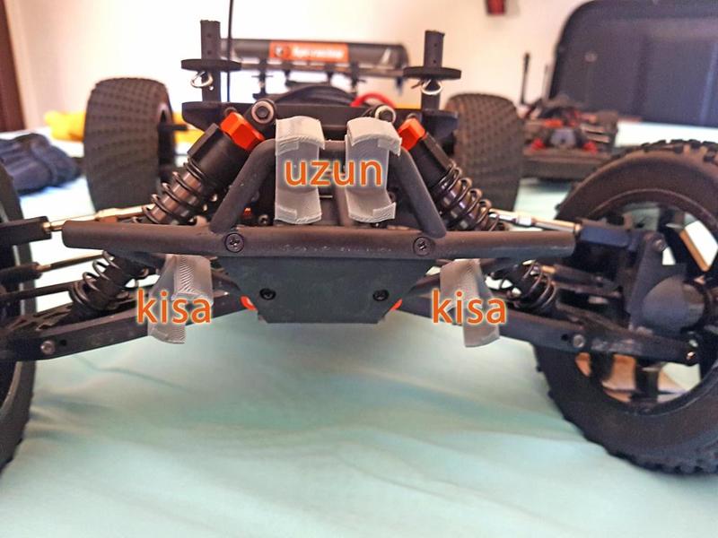 Power Led Lens Mount ''for rc hpi trophy truggy''