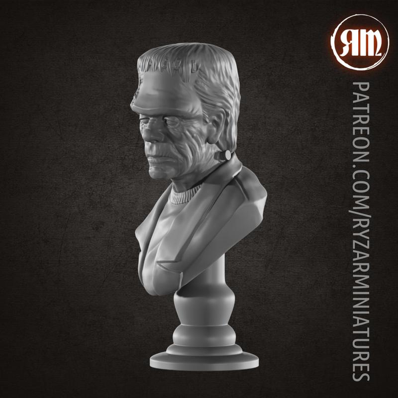 Frankenstein bust