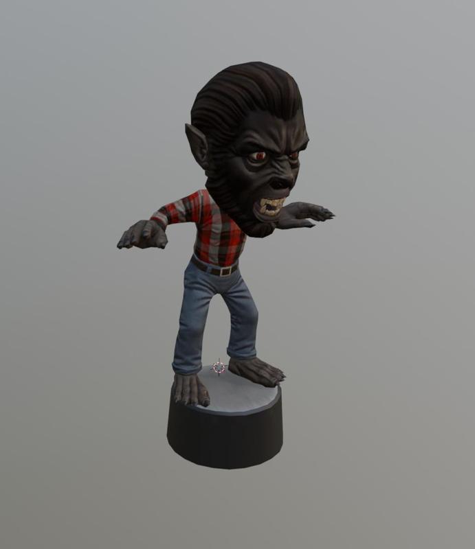 GTA5 Bobblehead WOLF DOLL