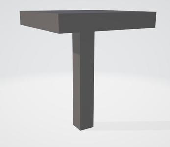 TT art combination letters 90° rotation