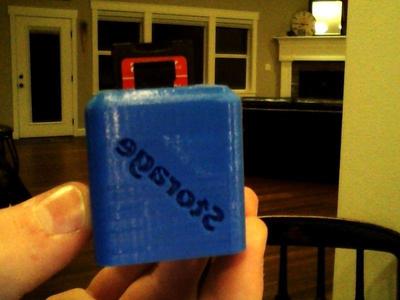 SD Card/Flashdrive/SD Adapter Storage Slots