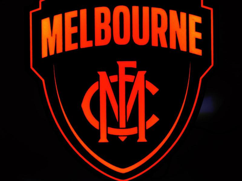 AFL Melbourne Demons LED Light Box