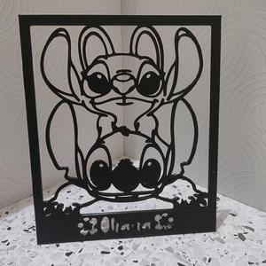 Stitch and Angel decorative painting / Stitch and Angel decorative painting