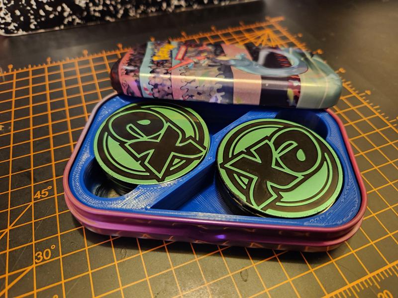 Pokemon mini tin insert- Double Jumbo