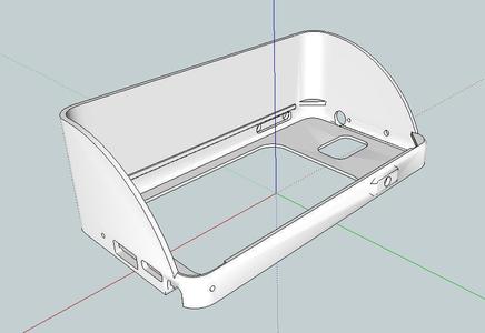 Galaxy Note 3 support for motorcycle with gopro mount
