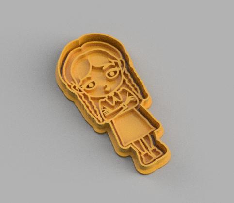 Wenesday Cookie Cutter