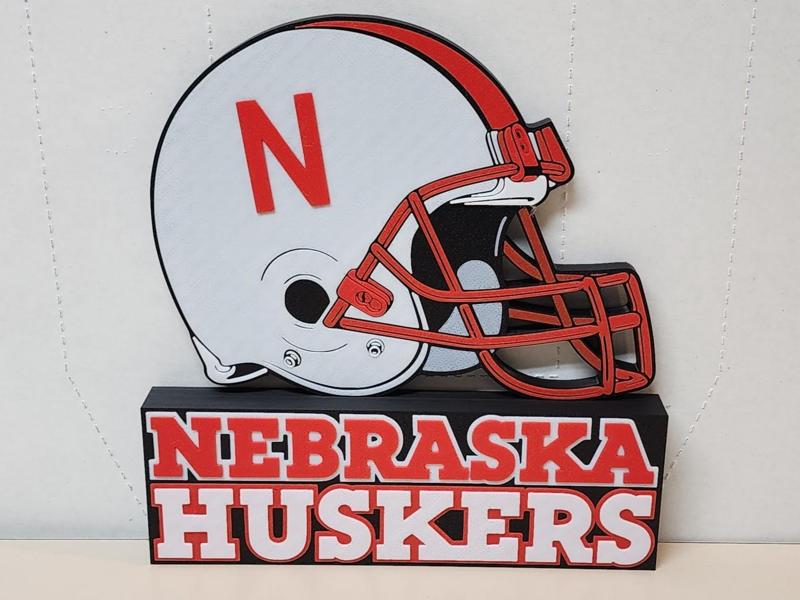 Nebraska Cornhuskers Wall or Desk Display