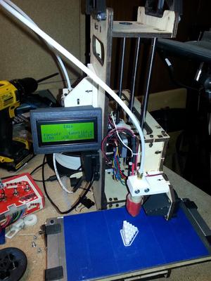 Printrbot Simple 2014 Bowden Extruder Conversion