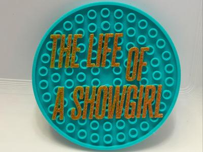 Taylor Swift The Life of a Showgirl Album Coaster
