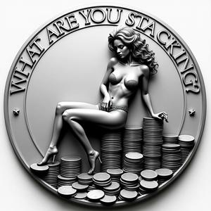 what are you stacking? #3 Collection coin token wall art