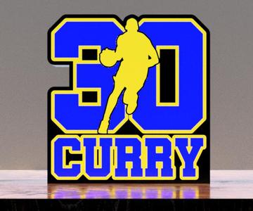 Stephen Curry LED Lightbox