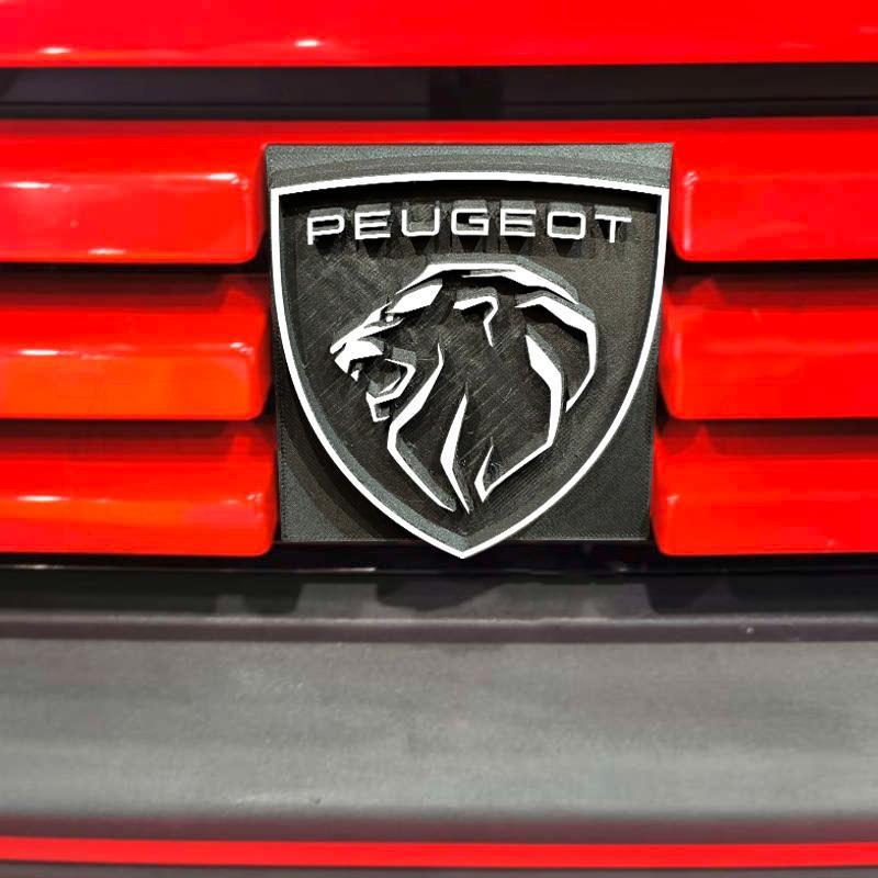 Peugeot 205 grille logo with Logo 2021