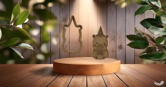 Birthday capybara marker cutter