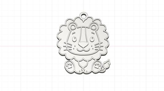 Leon Safari Keychain