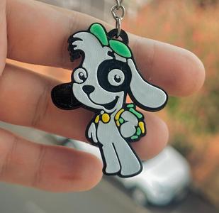 doki 3d keychain | doki keychain