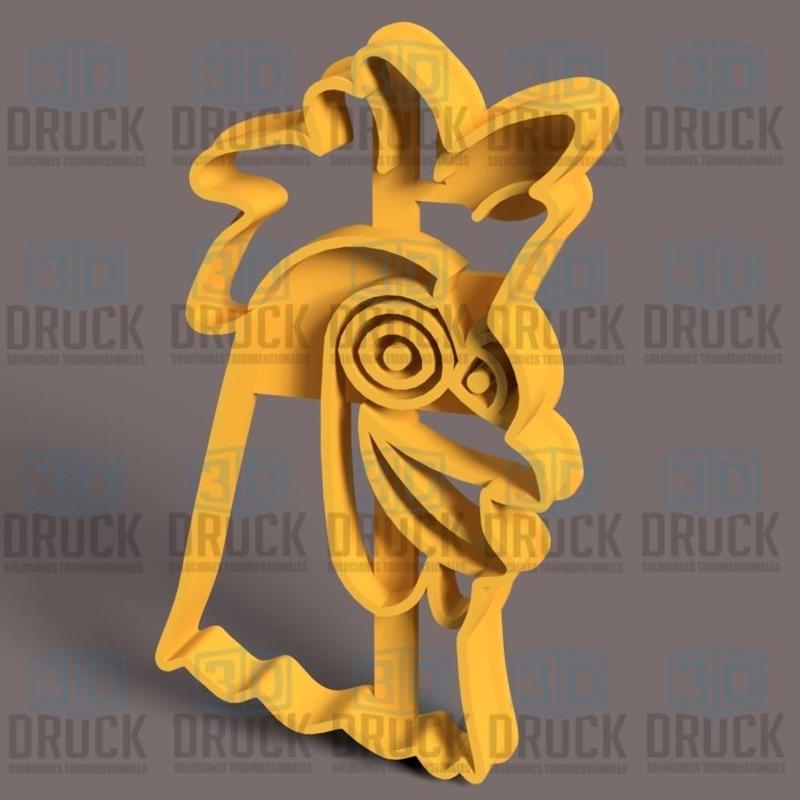 Gallo La Granja de Zenon - Rooster Zenon´s Farm Cookie Cutter