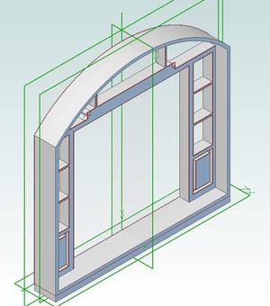Art Deco / Jugendstil Portal Doors - Lego compatible