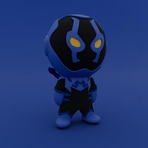 Cute little Blue Beetle