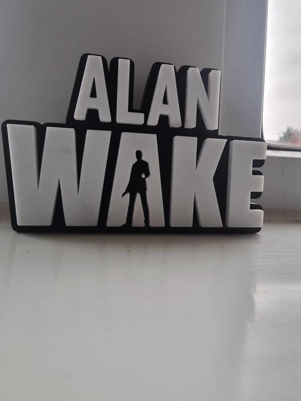 Alan Wake 3D Logo Design