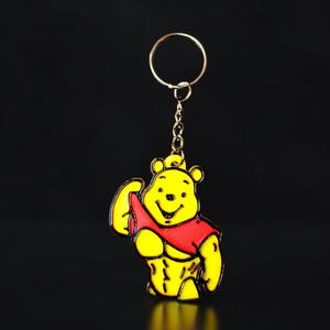 Key Ring Winnie Pooh Muscle Gym Inspiration