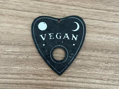 Ouija vegan keychain
