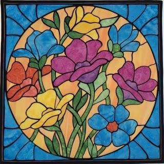 Flower Octet (Stained Glass)