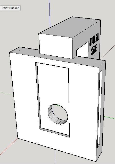Side Entrance Microscope Slide Cuvette 