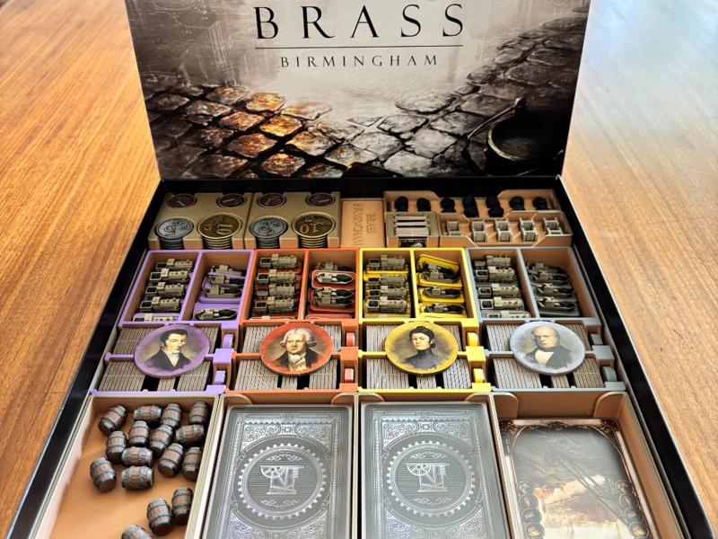 Brass Birmingham Insert Premium Organizer