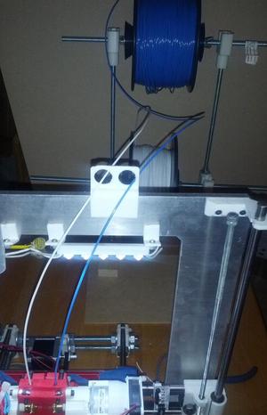 Prusa i3 Metal Frame Filament Guide Revisited